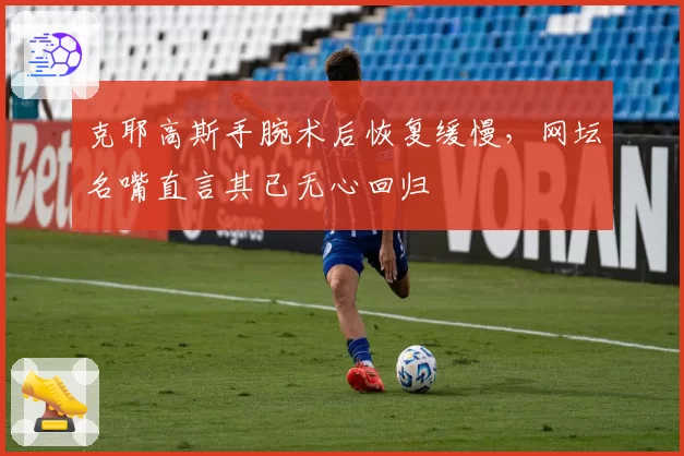 克耶高斯手腕术后恢复缓慢,网坛名嘴直言其已无心回归