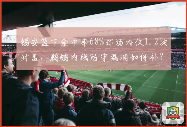 锡安篮下命中率68%却场均仅1.2次封盖，鹈鹕内线防守漏洞如何补？
